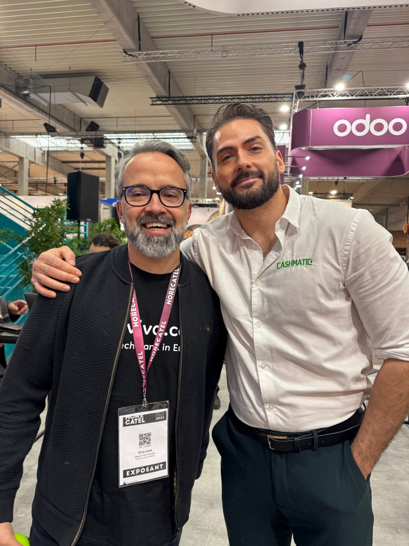 Je rencontre David Vila Gomez — Viva.com, Horecatel 2026